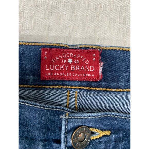 Lucky Brand Womens Size 6 Blue Sweet N Straight Jeans Mid-Rise Medium Wash Denim - Picture 3 of 11